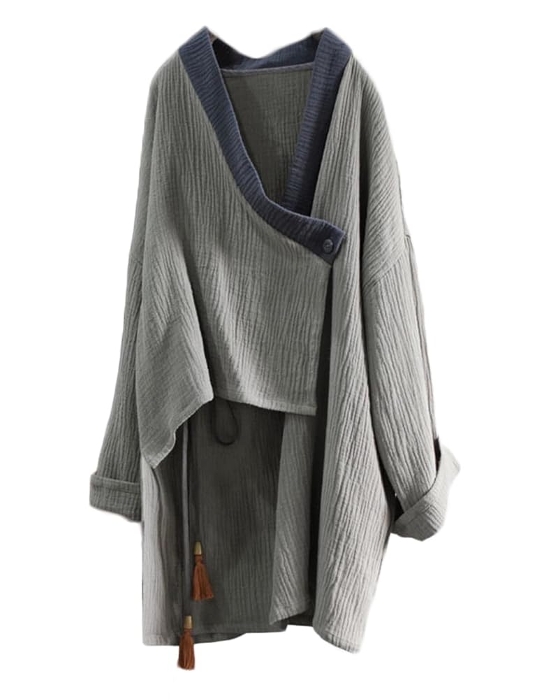 トップス not conventional asymmetry china shirt not conventinal / asymmetry china shirt